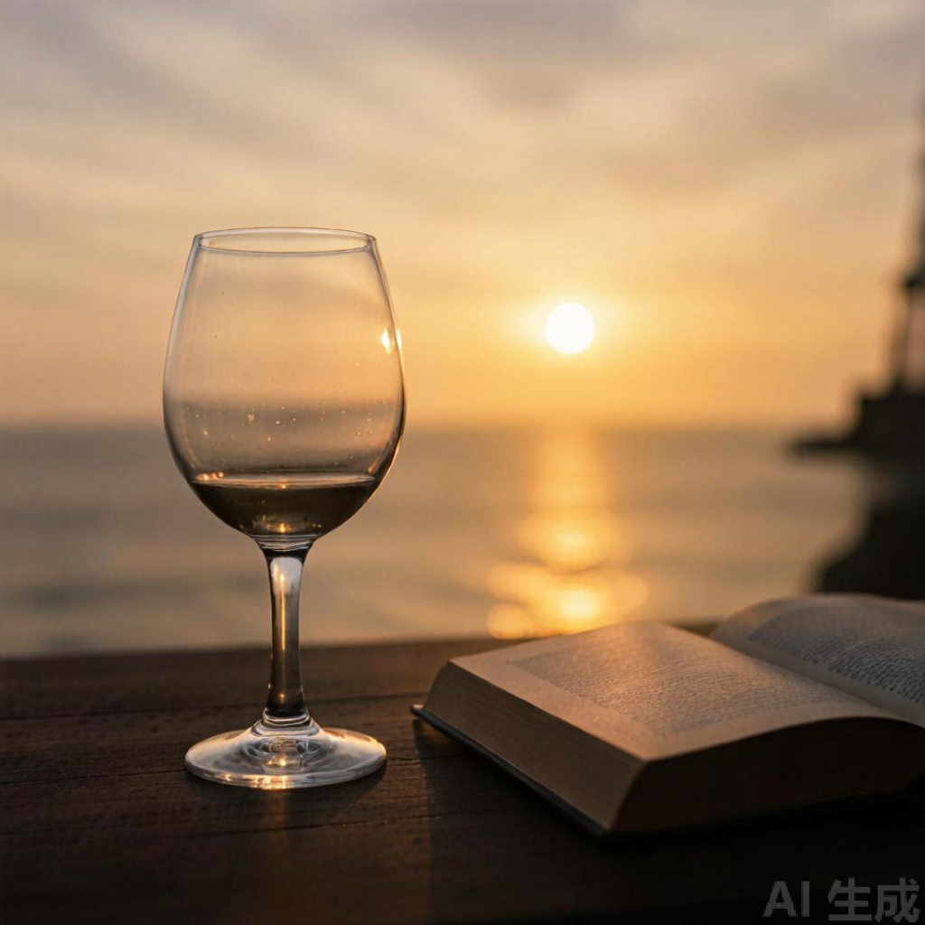 酒忽然停了